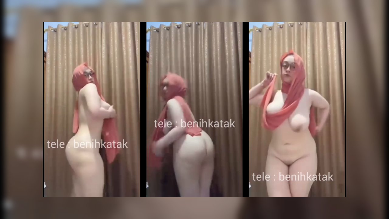 Bu Guru Salsa Hijab Pink Pamer Body Sexy-3